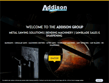 Tablet Screenshot of addisonsaws.co.uk